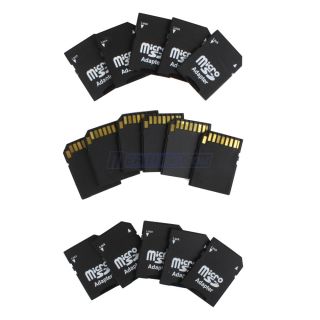 Lot of 100 Pack Micro SD to SD Memory Card Adapter