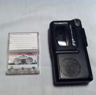Panasonic RN 202 Handheld Micro Cassette Recorder