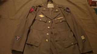 WWII Army Air Corps CBI China Burma India Dress Jacket w theater made
