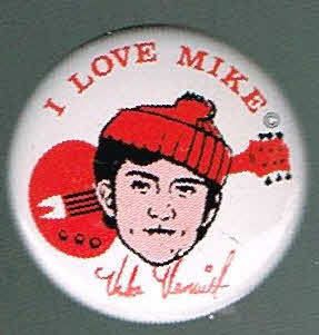 Mike Nesmith Monkees Pin Pinback Button D28