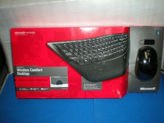 Microsoft Wireless Comfort Desktop 5000 Keyboard Mouse Brand New
