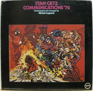 Stan Getz Communications 72 ORG Jazz LP Michel Legrand