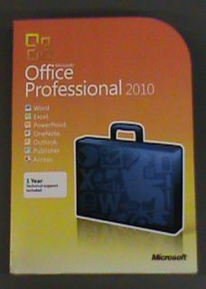 Microsoft Office Professional Software 2010 Developers Network use