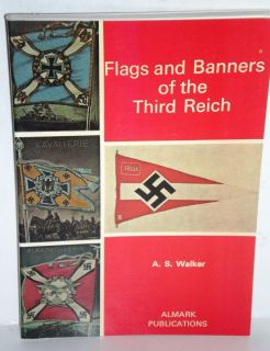 MILITARY BOOK, WW2, Almark Pub, Flags & Banners of the Third Reich, op
