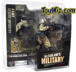 McFarlane Military Soldiers US Army Desert Infantry