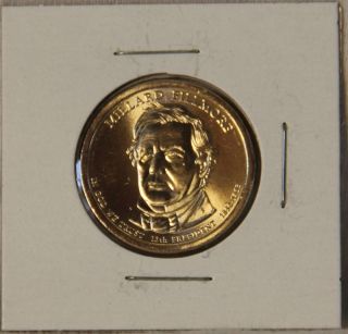 Millard Fillmore 2010 D Presidential Dollar Coin Uncirculated