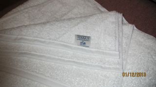 1888 Mills Large Thick White Bath Spa Pool Towels 58 x 28