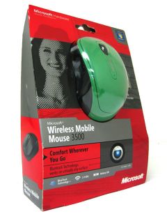 Microsoft Wireless Mobile Mouse GMF 00108 Turf Green