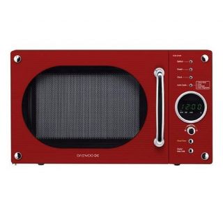 Daewoo Red Microwave Oven KOR6N9RR 5031117812847