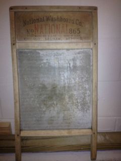 National Washboard 865 Great Primitive Piece Christmas Gift