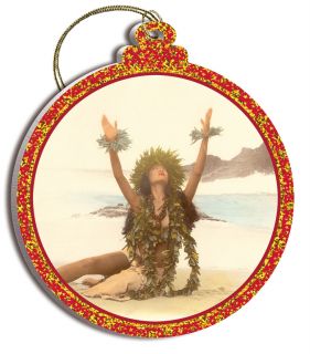 Collectible Christmas Ornament Mililani Give Thanks Hula Dancer