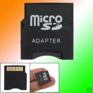 Micro SD TF to Mini SD MiniSD Card Adapter 2GB 4GB 8GB