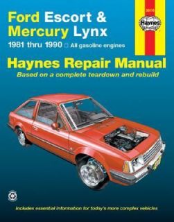 Ford Escort and Mercury Lynx, 1981 1990 by J. H. Haynes, Larry Warren