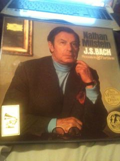 NATHAN MILSTEIN / BACH Sonatas & Partitas DG 3 X LP Box Set Classical
