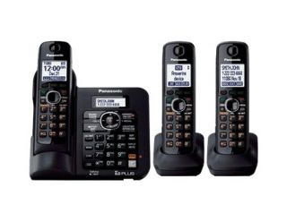 Panasonic KX TG6643B 2.4 GHz Trio Cordless Phone
