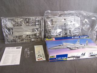 Vintage Revell F 15c Eagle 1 48 Scale Model Military Airplane