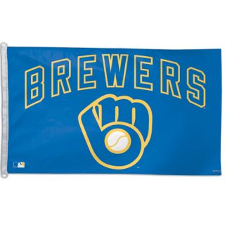 Milwaukee Brewers RETRO Authentic 3x5 Polyester Indoor Outdoor Flag