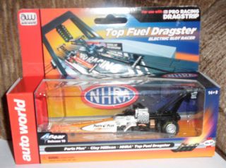 AUTO WORLD 4Gear NHRA Clay Millican Top Fuel Dragster Electric Slot