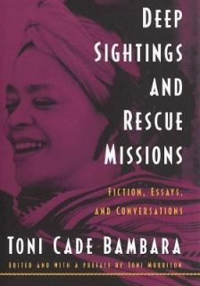Essays and Conversations by Toni Cade Bambara 1996, Hardcover