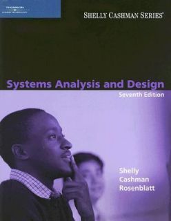 Systems Analysis and Design by Harry J. Rosenblatt, Gary B. Shelly and
