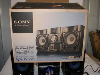 Sony MHC EC709IP Mini Hi Fi Stereo System with iPod Dock and CD Player