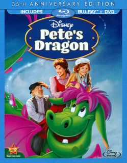 Petes Dragon Blu ray Disc, 2012, 2 Disc Set, 35th Anniversary Edition