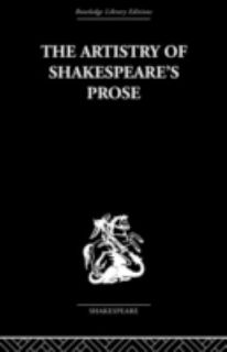 of Shakespeares Prose by Brian Vickers 2008, Paperback