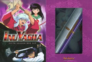 InuYasha   Season 5 DVD, 2008, 5 Disc Set, Deluxe Edition