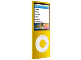 Apple iPod Nano 4th Generation Yellow 8 GB  Player