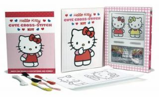 Hello Kitty Cute Cross stitch Kit by Julia S. Pretl (2011, Paperback