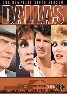Dallas   Season 6 (DVD, 5 Disc Set; Dual Side) (DVD, 2007)