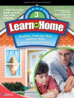 Learn at Home, Grade 3 by Carson Dellosa Publishing Staff 2008