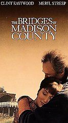 The Bridges of Madison County VHS, 1996