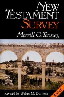 New Testament Survey by Merrill Chapin Tenney 2002, Hardcover, Revised