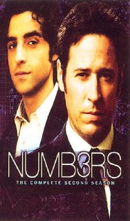 Numb3rs   The Complete Second Season DVD, 2006, 6 Disc Set