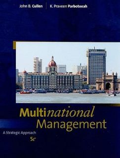 Multinational Management by John B. Cullen and K. Praveen Parboteeah