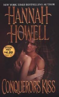 Conquerors Kiss by Hannah Howell 2006, Paperback