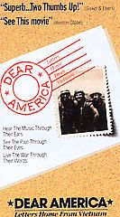 Dear America   Letters Home From Vietnam VHS, 1989