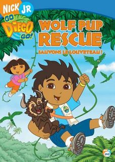 Go, Diego, Go   Wolf Pup Rescue DVD, 2007, Canadian French