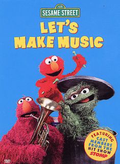 Sesame Street   Lets Make Music (DVD, 2003)