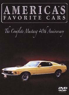Americas Favorite Cars   The Complete Mustang 40th Anniversary DVD