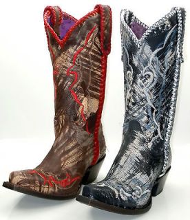 Lucchese since 1883 I4912 & I4913 Womens Western Cowboy Boots Brushed