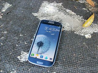 Samsung Galaxy S III SPH L710   16GB   Pebble Blue (Sprint) READ   BAD