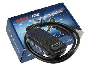 USB 2.0 to Sata 2.5 3.5 40pin IDE Cable for HDD CD Drive W/Power