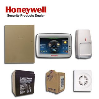 Honeywell Ademco Vista 21iP With 6280S Silver Touch Screen Keypad