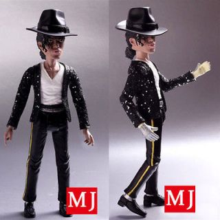 Hot 8 King Of Pop Michael Jackson Doll PVC Statue Figure Toy