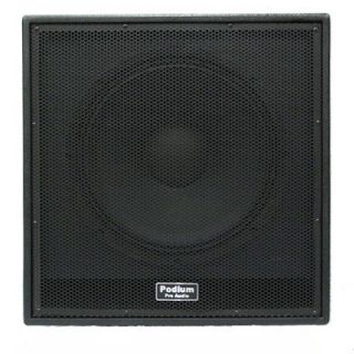 USD / SD Card Powered Active DJ PA 18 Subwoofer New PP18PS