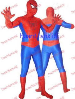 Halloween Christmas Party Lycra Zentai Spiderman Hero Costumes