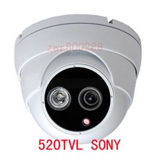 Surveillance IR Array 520TVL Sony Long Range Video Dome Camera