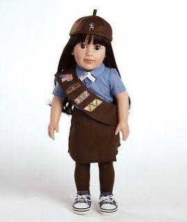 Forever Friends Girl Scout Brownie 18 Abigail Play Doll & Outfit